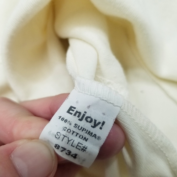 Michael stars think t shirt like hoodie‎ with kangaroo pouch long sleeve  OSFM - Picture 8 of 10